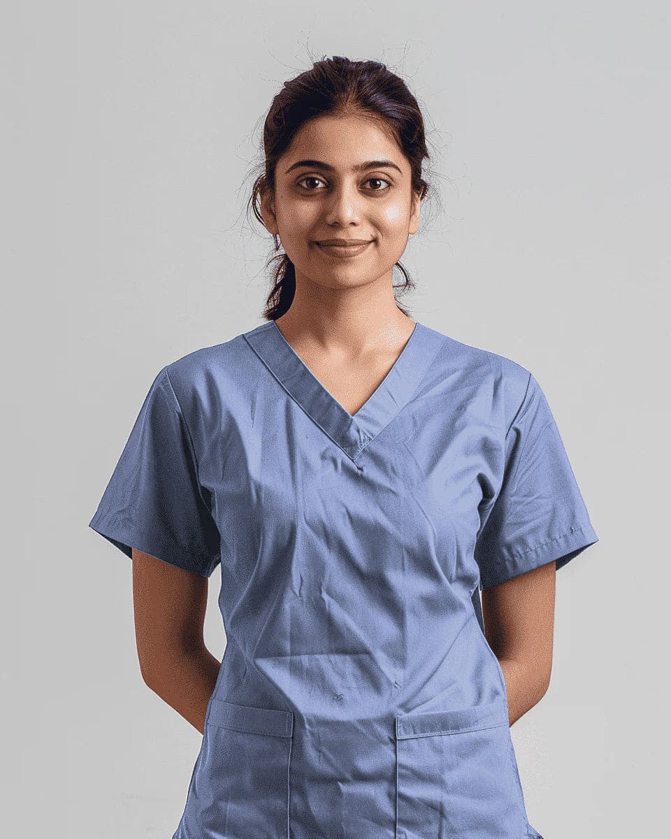 Natural Organic Cotton Scrubs