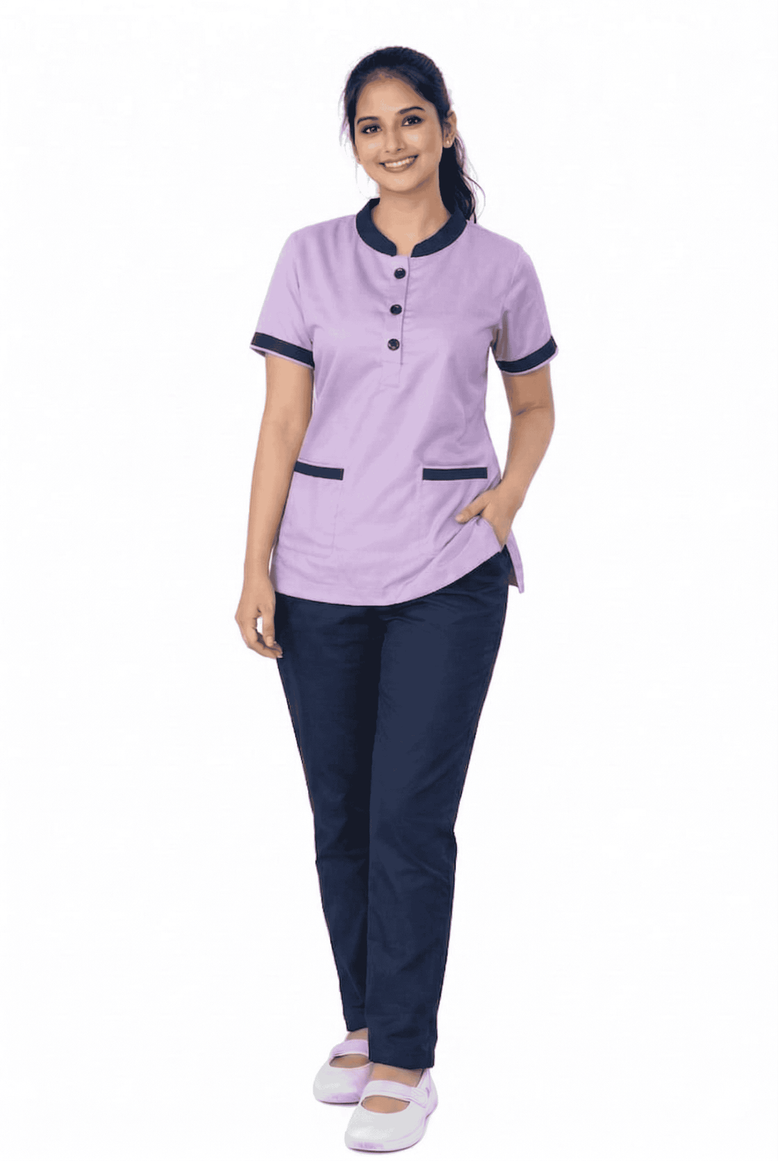 Nurse uniform Collar type- Female