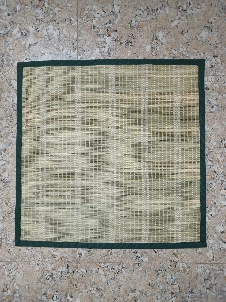 Bordered Darbha Grass Meditation Mat