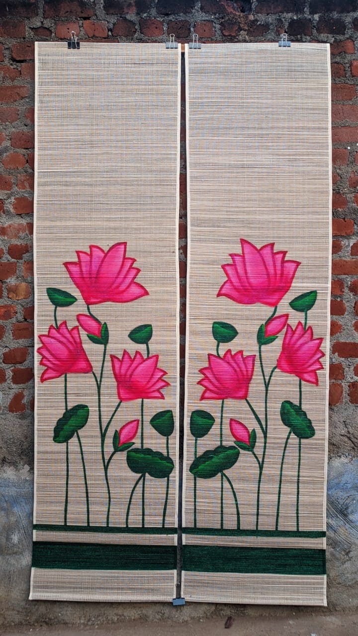 Wall decor paintings with Natural Fibres - 2