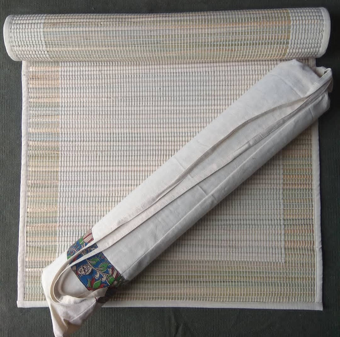 Sambu Grass Handloom Yoga Mat